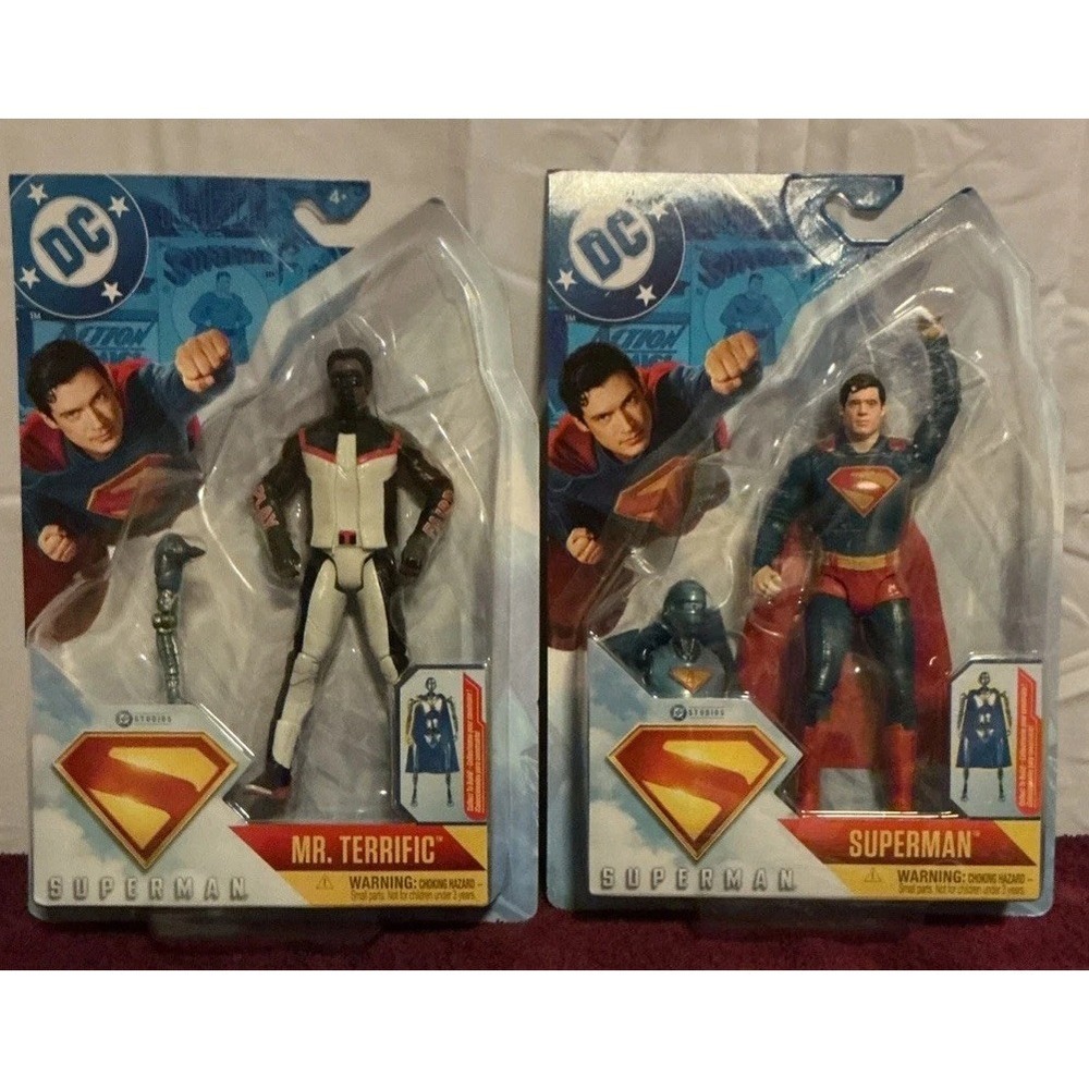 Spin Master James Gunn's SUPERMAN 2025  6 Inch Superman And Mr. Terrific